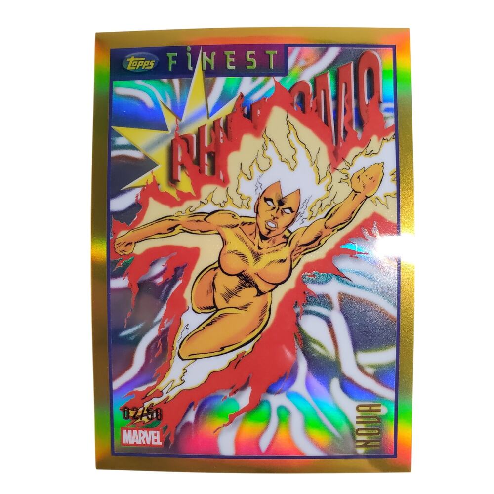 2026 Topps Finest - Marvel Fantastic Four - #TF-068 Nova /50